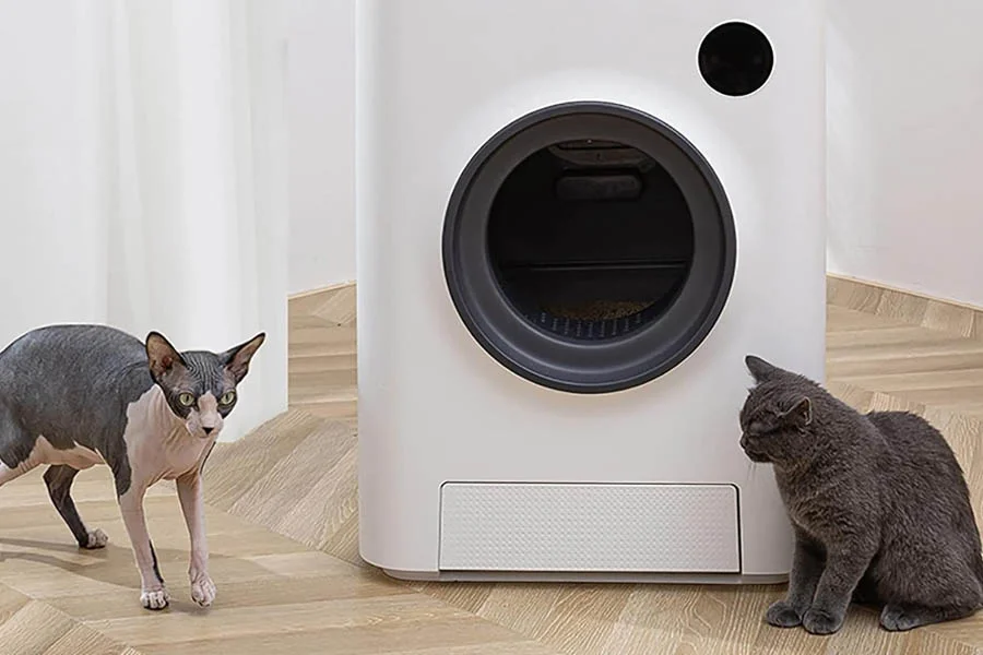 auto cleaning cat litter box