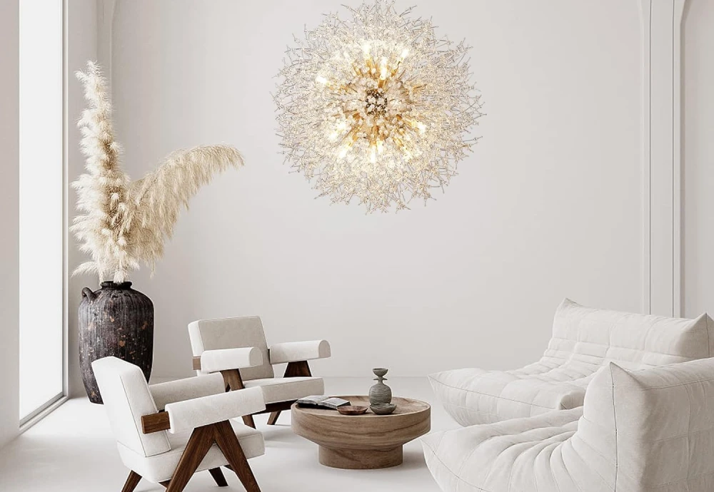 circle chandelier crystal